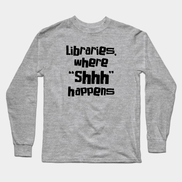 School Librarian Day – April Long Sleeve T-Shirt by irfankokabi